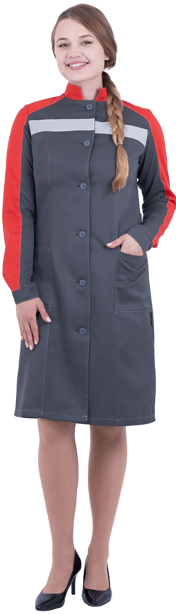 Халаты рабочие женские