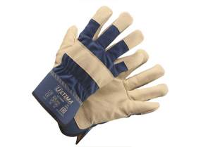 Перчатки кожаные рабочие